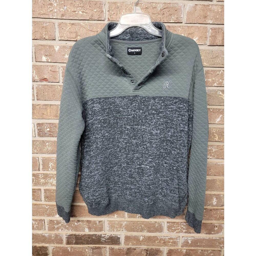 Hooey Stevie 1/4 Snap Pullover, Men's Small